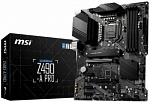 1381505 Материнская плата MSI Z490-A PRO Soc-1200 Intel Z490 4xDDR4 ATX AC`97 8ch(7.1) 2.5Gg RAID+HDMI+DP