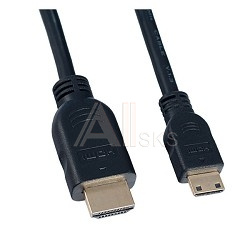 1376087 PERFEO Кабель HDMI A вилка - HDMI C (mini HDMI) вилка, ver.1.4, длина 2 м. (H1101)