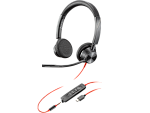 7000013298 Гарнитура проводная/ Poly BW 3325 -M USB-C HS +USB-C/A