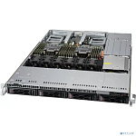 Сервер в сборе / SYS-610C-TR (bundle1) / SYS-610C-TR(bundle1): 1U / 2x Xeon Silver 4310 / 4x DDR4 32GB 1.2V3200 / 1x SSD 240GB SATA, 2.5"/ 1x Dual por
