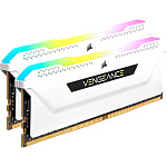 1000691555 Память оперативная/ Corsair DDR4, 3200MHz 32GB 2x16GB Dimm, Unbuffered, 16-20-20-38, XMP 2.0, Vengeance RGB Pro SL White Heatspreader, RGB LED, Black