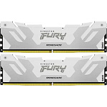 11044371 Память оперативная/ Kingston 64GB 6000MT/s DDR5 CL32 DIMM (Kit of 2) FURY Renegade White XMP