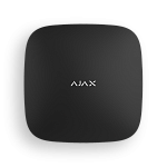 14909.40.BL1 AJAX Hub 2 Black (Интеллектуальная централь - 3 канала связи (2SIM 2G + Ethernet, фото при тревоге), чёрная)