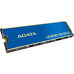 1996004 Твердотельный накопитель/ ADATA SSD LEGEND 700 GOLD, 2048GB, M.2(22x80mm), NVMe 1.4, PCIe 3.0 x4, 3D NAND, R/W 2000/1600MB/s, IOPs 130 000/280 000, TB