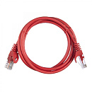 Патч-корд ACD-LPU5E-10R | Cat5e UTP 24AWG 4Pair, 7/0.18мм CCA Красный,1.0м, (741432)