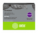 1449632 Картридж ленточный Cactus CS-DK22223 DK-22223 черный на белом 50x30.48 для Brother P-touch QL-500, QL-550, QL-700, QL-800