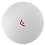 RBDynaDishG-5HacD MikroTik DynaDish 5 with 25dBi 5GHz 8 degree antenna with Dual Chain 802.11ac wireless, 720MHz CPU, 128MB RAM, Gigabit Ethernet, POE, PSU, pole mount,