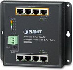 1000467501 WGS-804HPT индустриальный коммутатор/ IP30, IPv6/IPv4, 8-Port 1000TP Wall-mount Managed Ethernet Switch with 4-Port 802.3AT POE+ (-40 to 75 C), dual