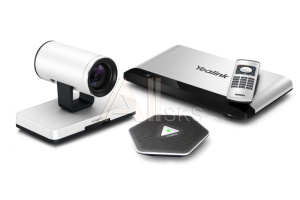 YEALVC120-12X Система видеоконференцсвязи Yealink VC120 в комплекте с 12-кратной HD камерой, конференц-телефоном VCP41 и двумя микрофонами CPE80 + сервисный контрак