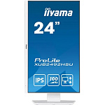11030105 LCD Iiyama 23.8'' XUB2492HSU-W6 белый {IPS 1920x1080 100Hz 0.4ms HDMI DisplayPort USB M/M Pivot}