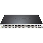 1000688461 Коммутатор D-LINK Коммутатор/ DGS-3120-48PC/B1ASI,DGS-3120-48PC/*SI Managed L2+ Stackable Switch 44x1000Base-T PoE, 2x10GBase-CX4, 4xCombo 1000Base-T PoE/SFP, PoE