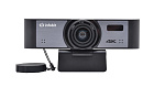 138360 4K камера [iCam 50] Infobit [iCam 50] : 110° FOV, ePTZ, микрофон с функцией формирования луча и автофреймингом