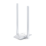 MW300UH MERCUSYS N300 Wi-Fi USB-адаптер высокого усиления, до 300 Мбит/с на 2,4 ГГц, 2 внешние антенны высокого усиления, порт Micro USB 2.0, настольное разме
