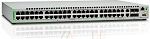 AT-GS948MX-50 Allied Telesis Gigabit Ethernet Managed switch with 48 10/100/1000T ports, 2 SFP/Copper combo ports, 2 SFP/SFP+ uplink slots, single fixed AC power s