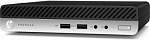 1067468 ПК HP ProDesk 400 G3 Mini i3 7100T (3.4)/4Gb/SSD128Gb/HDG630/Windows 10 Professional 64/GbitEth/65W/клавиатура/мышь/черный