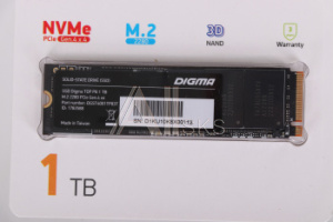 1783588 Накопитель SSD Digma PCI-E 4.0 x4 1Tb DGST4001TP83T Top P8 M.2 2280