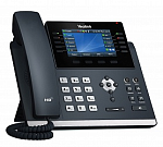 Проводной телефон SIP YEALINK SIP-T46U, 16 аккаунтов, цветной экран 4.3" LCD-экран 480х272, 2 порта USB, BLF, PoE, GigE, без БП, шт