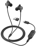 1000666885 Гарнитура/ Logitech Zone Wired Earbuds Teams - GRAPHITE