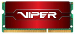 1006331 Память DDR4 8Gb 2800MHz Patriot PV48G280C8S Viper Elite RTL PC4-22400 CL18 SO-DIMM 260-pin 1.2В