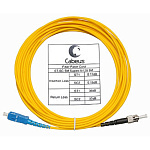 11052986 Cabeus FOP(s)-9-SC-ST-7m Шнур оптический simplex SC-ST 9/125 sm 7м LSZH