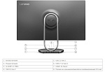 7000011687 Моноблок/ Lenovo Yoga AIO 9 32IRH8 31.5"(3840x2160 IPS)/Intel Core i9 13900H(2.6Ghz)/32768Mb/1024SSDGb/noDVD/Ext:nVidia GeForce RTX4050(6144Mb)/Cam