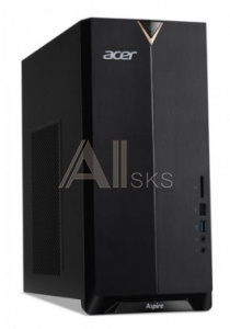 1167314 ПК Acer Aspire TC-886 MT i3 9100 (3.6)/4Gb/SSD256Gb/UHDG 630/Endless/GbitEth/220W/черный