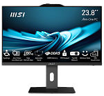 Моноблок MSI Pro AP242P 14M AiO 23,8" FHD(1920x1080)IPS AG Non-touch, Core i3-14100 (3.5GHz), 8Gb DDR5 (1x8Gb),256GB SSD, Intel UHD,WiFi,BT,camera,Wir