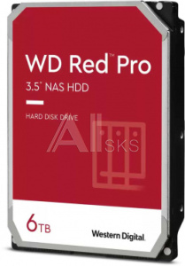 1522077 Жесткий диск WD SATA-III 6Tb WD6003FFBX NAS Red Pro (7200rpm) 256Mb 3.5"