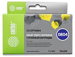 1275742 Картридж YELLOW 11.4ML CS-EPT0804 CACTUS