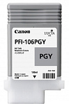 839885 Картридж струйный Canon PFI-106PGY 6631B001 фото серый для Canon iPF6400/6450