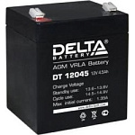1340733 Delta DT 12045 (4.5 А\ч, 12В) свинцово- кислотный аккумулятор