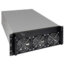 288960 Корпус для майнинга ExeGate Pro 8-650 <без БП, 2*USB, 6*fan 120мм, места под: 8 видеокарт, 1 БП, RM 4U>