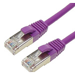 11059616 Кабель ACD Патч-корд ACD-LPS6A-50P |ACD-LPS6A-50P| Cat6a SSTP, 27AWG,CU Фиолетовй, 5.0м, (741890)