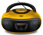 1047727 Аудиомагнитола Hyundai H-PCD300 желтый/черный 4Вт/CD/CDRW/MP3/FM(dig)/USB/SD/MMC/microSD