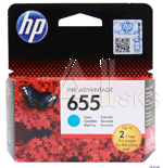 CZ110AE Cartridge HP 655 для DJ IA 3525/5525/4515/4525, голубой (600 стр)
