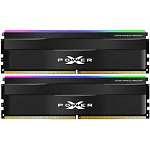 11047933 Память DDR5 2x16GB 5600MHz Silicon Power SP032GXLWU560FDF Xpower Zenith RGB RTL Gaming PC5-44800 CL40 DIMM 288-pin 1.25В kit single rank с радиатором