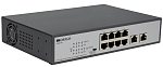 OS2210P/120W/A1A Коммутатор ORIGO Неуправляемый PoE-коммутатор, 8x1000Base-T PoE, 2x1000Base-T, PoE-бюджет 120 Вт, PoE до 250 м, комплект для установки в 19" стойку