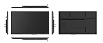 126037 Интерактивный дисплей [LMP7502MLRU] Lumien 75", 3840 x 2160 60 Hz, ИК, 20 касаний, 350cd/m2, 1200:1, 8GB DDR4 + 64GB, Android 9.0, 2x15 Вт, пульт ДУ,