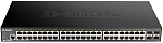 DGS-1250-52X/A1A Коммутатор D-LINK Smart L2 Switch 48x1000Base-T, 4х10GBase-X SFP+, CLI, RJ45 Console