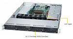 342393 Сервер SUPERMICRO Платформа SYS-5019S-WR RAID 2x500W