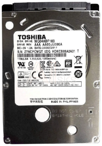 1000717340 Жесткий диск/ HDD Toshiba SATA3 1Tb 2.5"" 5400 128Mb 1 year warranty (replacement HDWL110UZSVA, WD10JUCT)