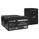 296605 Комплект ИБП EX296001RUS + батарея 150Aч EX282990RUS 2шт (инвертор, синус, для котла, настенный) ExeGate FineSine SX-2000.LCD.AVR.2SH <2000VA/1400W, ч