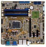 Промышленная материнская плата IMB-Q870-i2, форм-фактор mATX, сокет Intel LGA 1150, до 32Гб DDR3/DDR3L - 1333/1600, VGA/DVI-I/HDMI/iDP, 2x GbE LAN, 6x