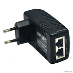 Just JT-MIDSPAN05A Пассивный PoE инжектор Fast Ethernet на 1 порт. Мощность PoE - до 25W (с возможностью подключения PTZ видеокамеры). Напряжение PoE