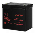 1000425507 Батарея POWERMAN Battery CA12500, напряжение 12В, емкость 50Ач, макс. ток разряда 500А, макс. ток заряда 15А, свинцово-кислотная типа AGM, тип клемм