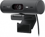 1934903 Камера Web Logitech Brio-500 черный 4Mpix (1920x1080) USB Type-C с микрофоном для ноутбука (960-001412)