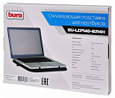363701 Подставка для ноутбука Buro BU-LCP140-B214H 14"338x255x22мм 1xUSB 2x 140ммFAN 480г металлическая сетка/пластик черный