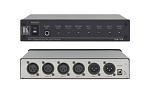 50036 Микшер 4-канальный Kramer Electronics [VA-14] звуковых балансных моносигналов с разъемами XLR. Отношение сигнал/шум 84 дБ (балансные выходы), 64 дБ (м