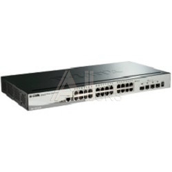 1318282 Коммутатор D-Link SMB D-Link DGS-1510-28X/A1A PROJ Настраиваемый L2+ стекируемый с 24 портами 10/100/1000Base-T и 4 портами 10GBase-X SFP+