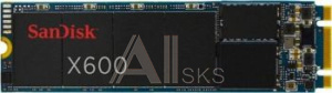1031790 Накопитель SSD Sandisk SATA III 128Gb SD9SN8W-128G-1122 X600 M.2 2280